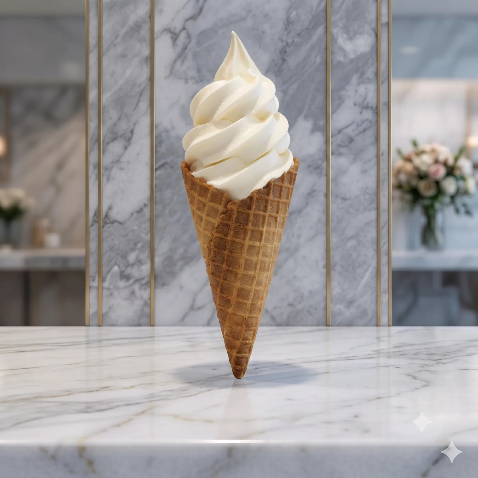 Soft-Serve Ice Cream with Enjiro Salt