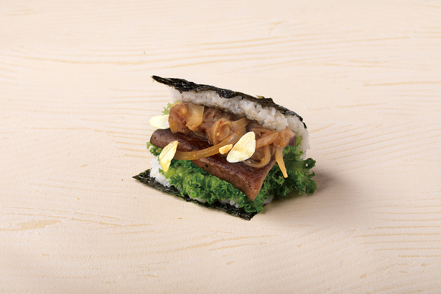 Miyazaki Beef Filet Steak Onigiri Sandwich